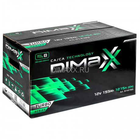 Аккумулятор DIMAXX TRUCK 193ah R+